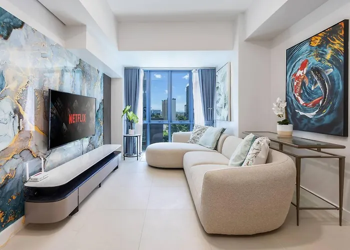 Lägenhet 1br - 38 Park Ave It Park 60m2 - Balcony - 300 Mbps