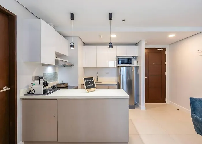 1br - 38 Park Ave It Park 60m2 - Balcony - 300 Mbps Lägenhet Cebu