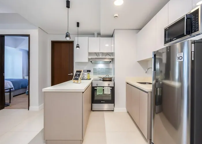 1br - 38 Park Ave It Park 60m2 - Balcony - 300 Mbps Lägenhet Cebu